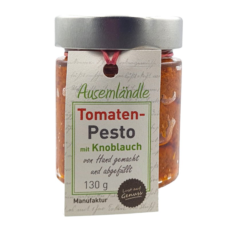 Tomaten Pesto mit Knoblauch, 6,90