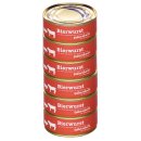 Failenschmid Dosenwurst Vorrats-Set - Bierwurst 5x 200g Wurstdose