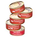 Failenschmid Dosenwurst Vorrats-Set Bierwurst, Bierschinken, Schinkenwurst, Lyoner, Fleischk&auml;se