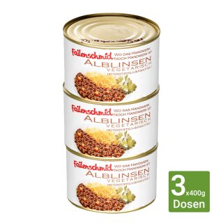 Failenschmid AlbLinsen Vegetarisch 3x 400g Dosen